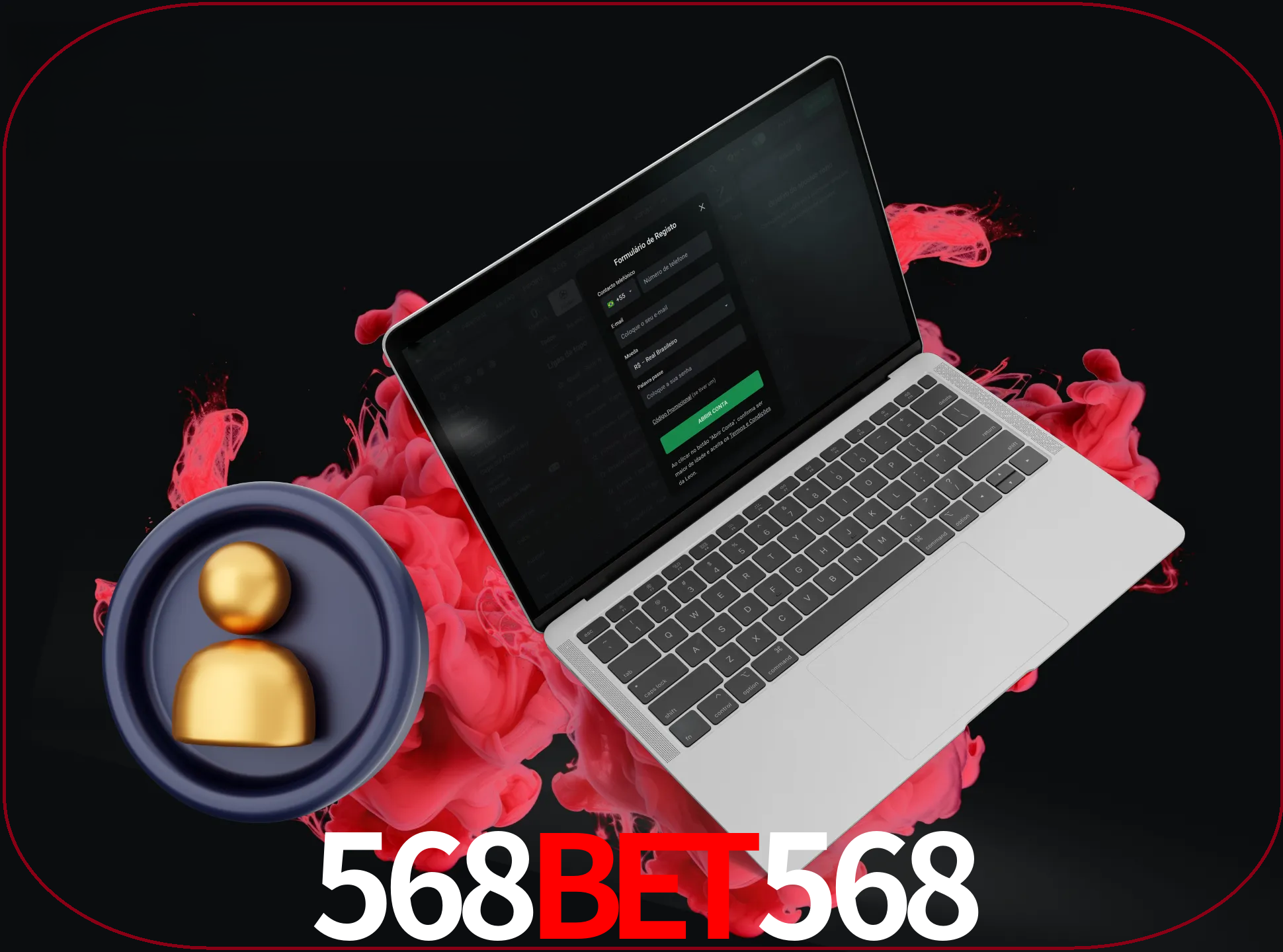 No cabeçalho do site 568BET568, clique no botão que o levará a um formulário especial onde terá de introduzir as suas informações actuais.