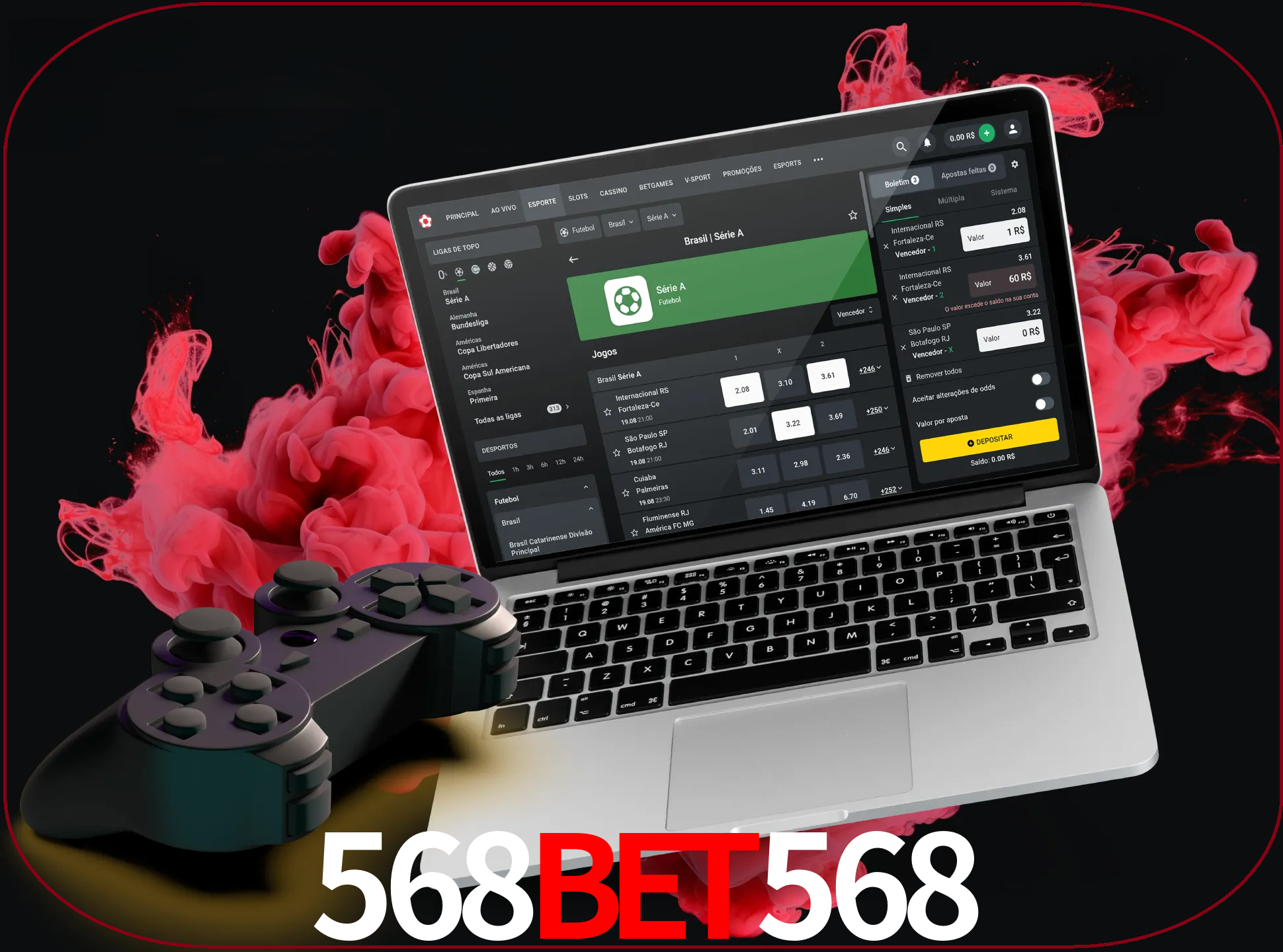 Visite a secção especial de jogos de vídeo em 568BET568 para descobrir em que jogos pode apostar e ganhar muito dinheiro.