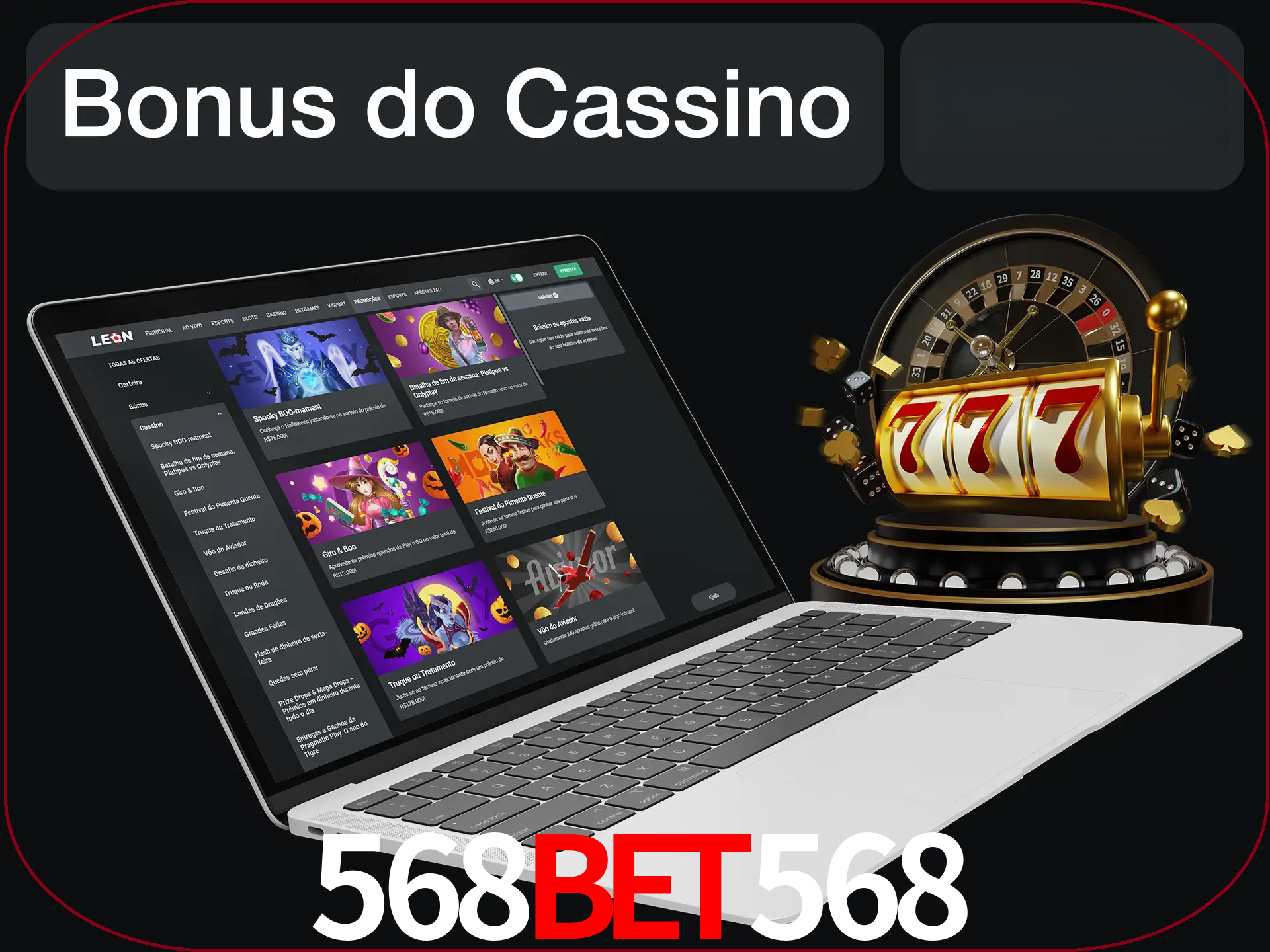 Use o bônus do cassino para começar melhor.